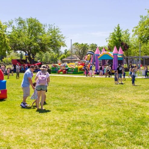 bounce-houses